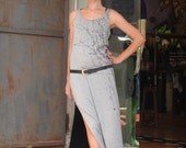 Long Maxi Tshirt   Dress With Print.