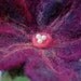 Needle Felted Flower Pin