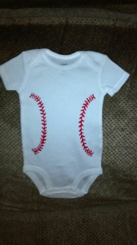 Adorable Baseball onesie