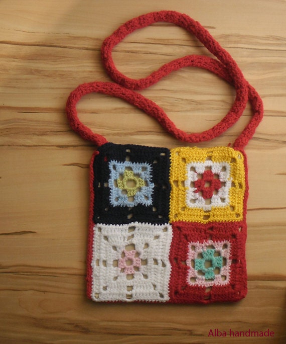 Handmade crochet bag