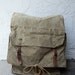 vintage military backpack // vintage camping pack