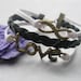 bracelet---karma bracelet,love bracelet,infinitywish bracelet,black braid bracelet---Z269