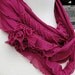 Raspberry Infinity Scarf - Women or Teen - Pink Circle Scarf