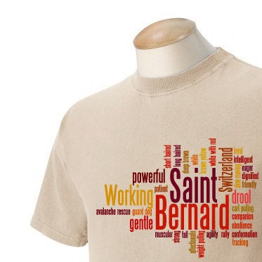 Saint Bernard Comfort Colors Cotton T-shirt