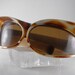 Vintage Sunglasses Ultra Mod Cats Eye Visors Frame Italy 1966 Collectors Item