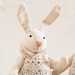 Set of 3. Rabbits handmade. Home Decor. Art. Decorative Toys For Room, Child's Room Decoration