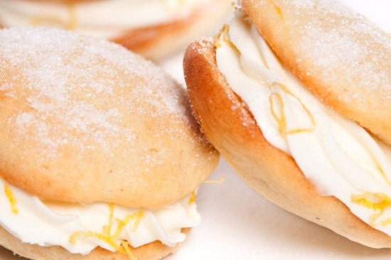 50% OFF  Lemon Jumbo Whoopie Pies (6) made with the finest ingredients MADE to Order
