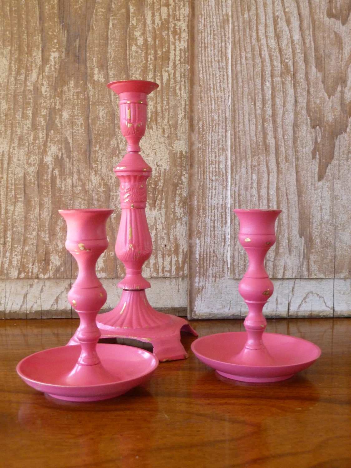 Pink Candlesticks