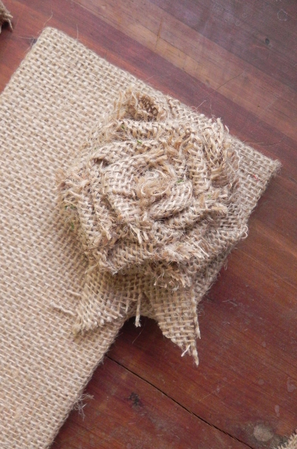 Burlap Letters - Rustic Wedding Moss Alternative (Other Sizes available) A - Z