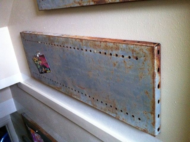 Rustic Magnetic Wall Display Unit, Shelf, or Backsplash