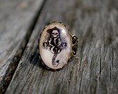 Harry Potter Dark Mark- vintage style ring
