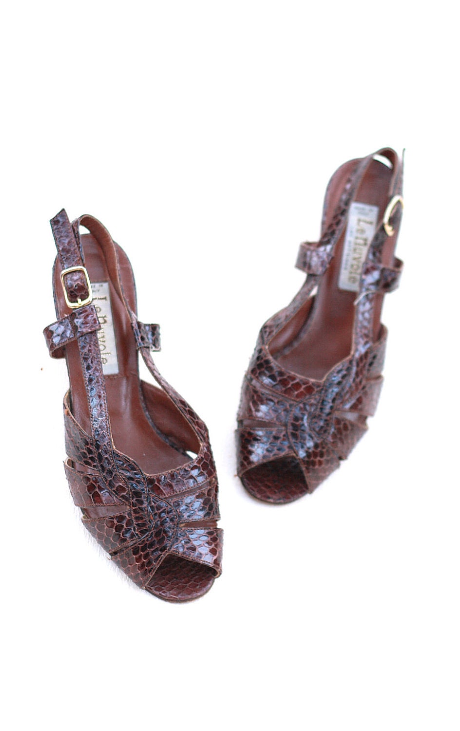70s Italian sandals.