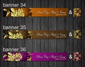 Etsy Shop Banners - Banner and Avatar -  Made to Order