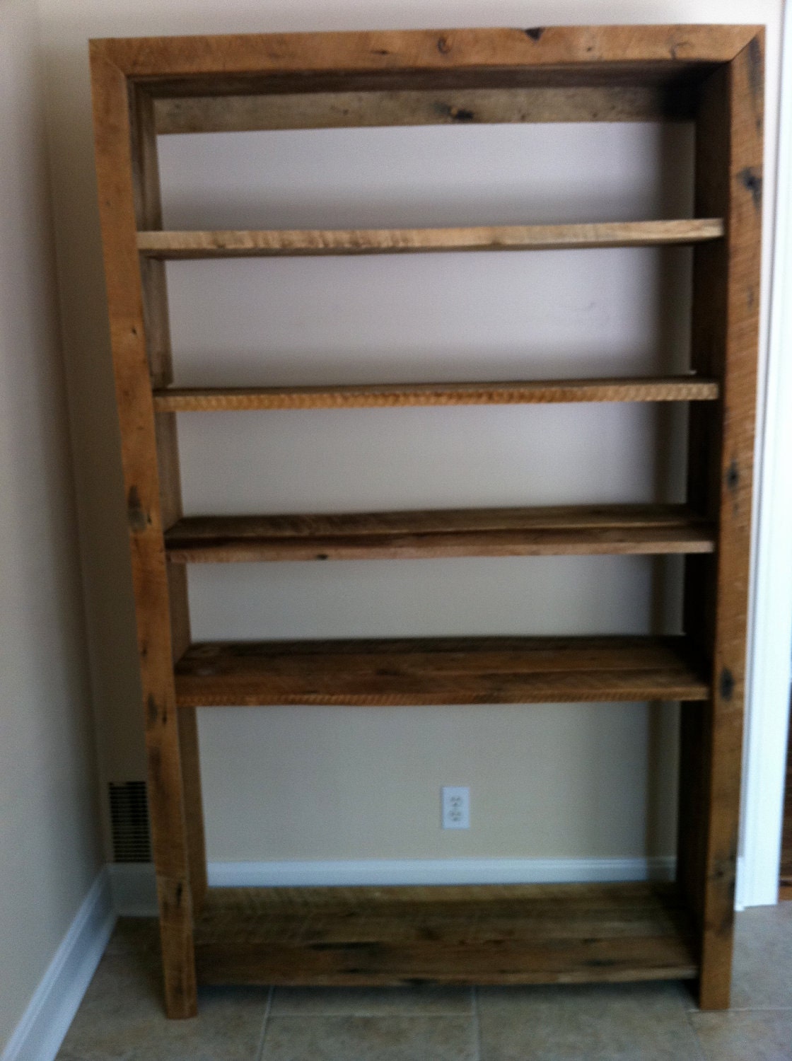 Reclaimed Oak Barnwood Shelving