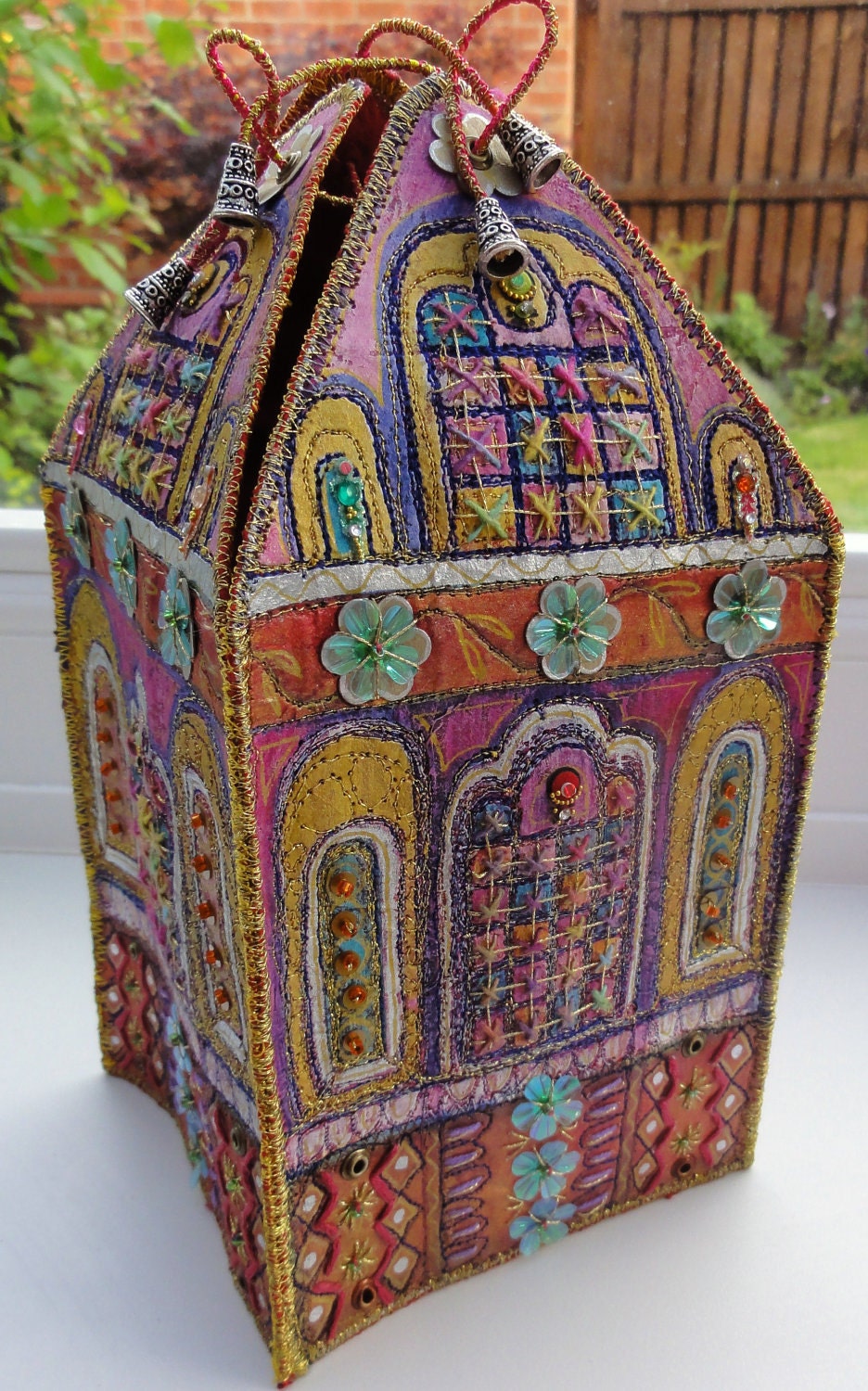 mixed media House Box