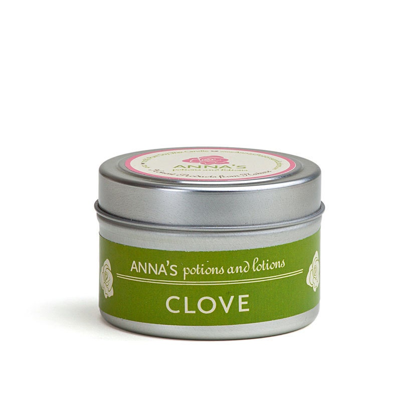 4-Ounce Clove Soy Candle - AnnasPotionsLotions