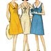 1964 - McCalls Sleeveless Dress 7655 - Complete Original Vintage Pattern