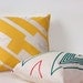 Shore Drive Hand-Printed Pillow Cover