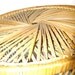 Vintage Rattan Table Bohemian Chic Eclectic Stool Seating Home Decor Peacock Fan Chair & Couch Companion Natural Table Plant Stand
