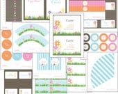 Easter  Garden Party Complete Collection- Printable