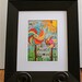 This is the day scripture pinwheel word art print - 5x7 mixed media