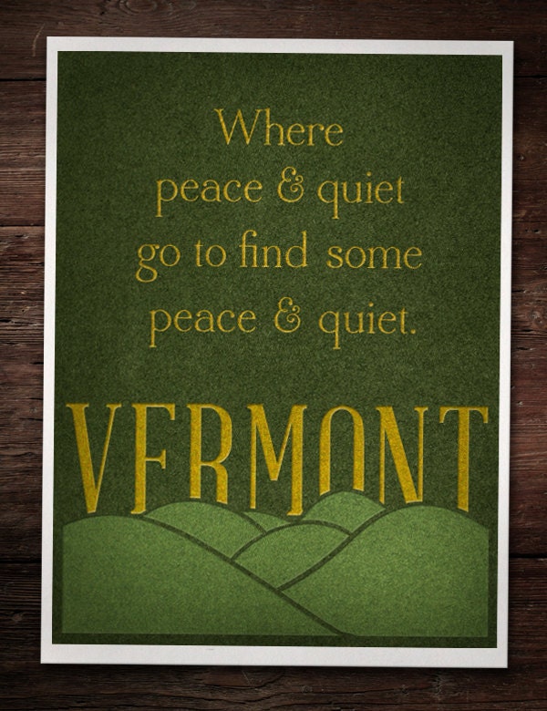 Vermont Poster