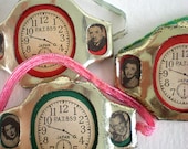 Tin movie star toy watch from 1930s Japan