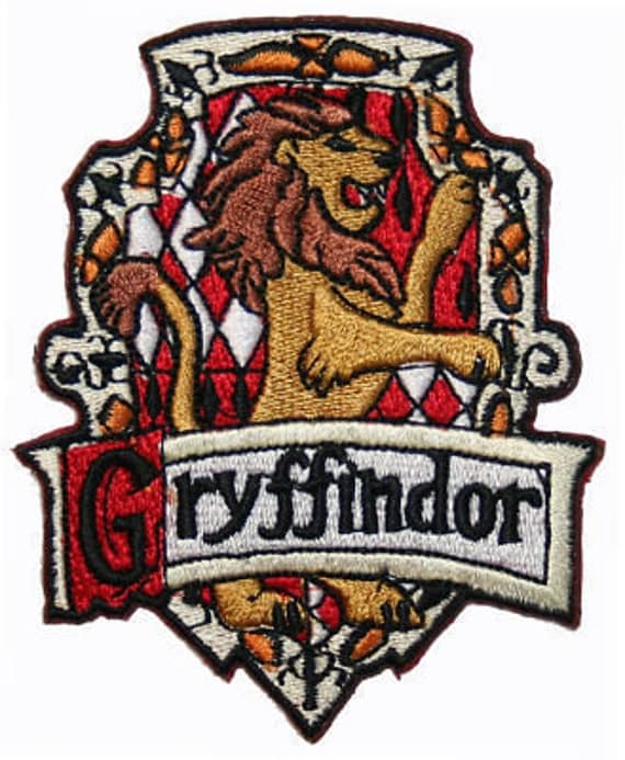 Iron On Gryffindor Patch