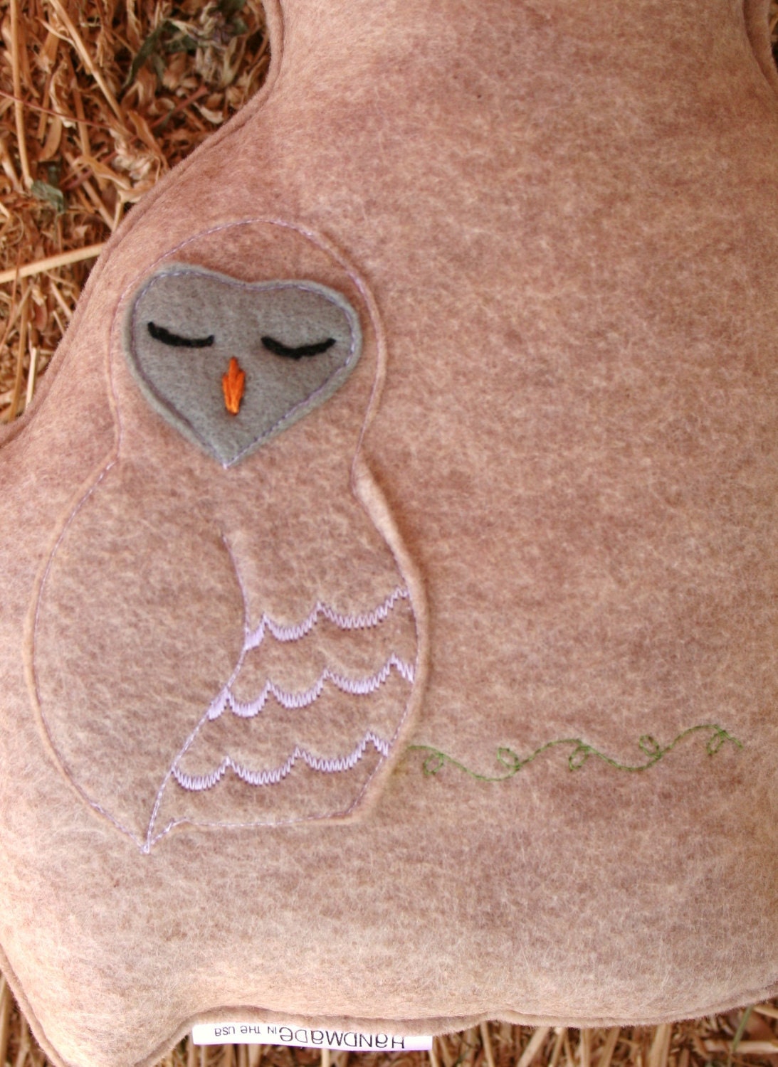 Forest Critters- Owl with Owlet- Eco Friendly- Woodland Gardening Animal- Mama and Baby- Endangered Species
