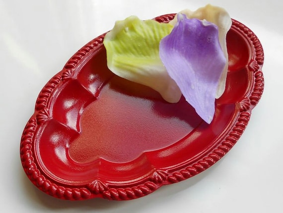 Soap Dish Ring Dish Upcycled Silverplate Tray