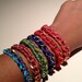 SUMMER SALE - Woven Chain Bracelet - Multiple Colors Available