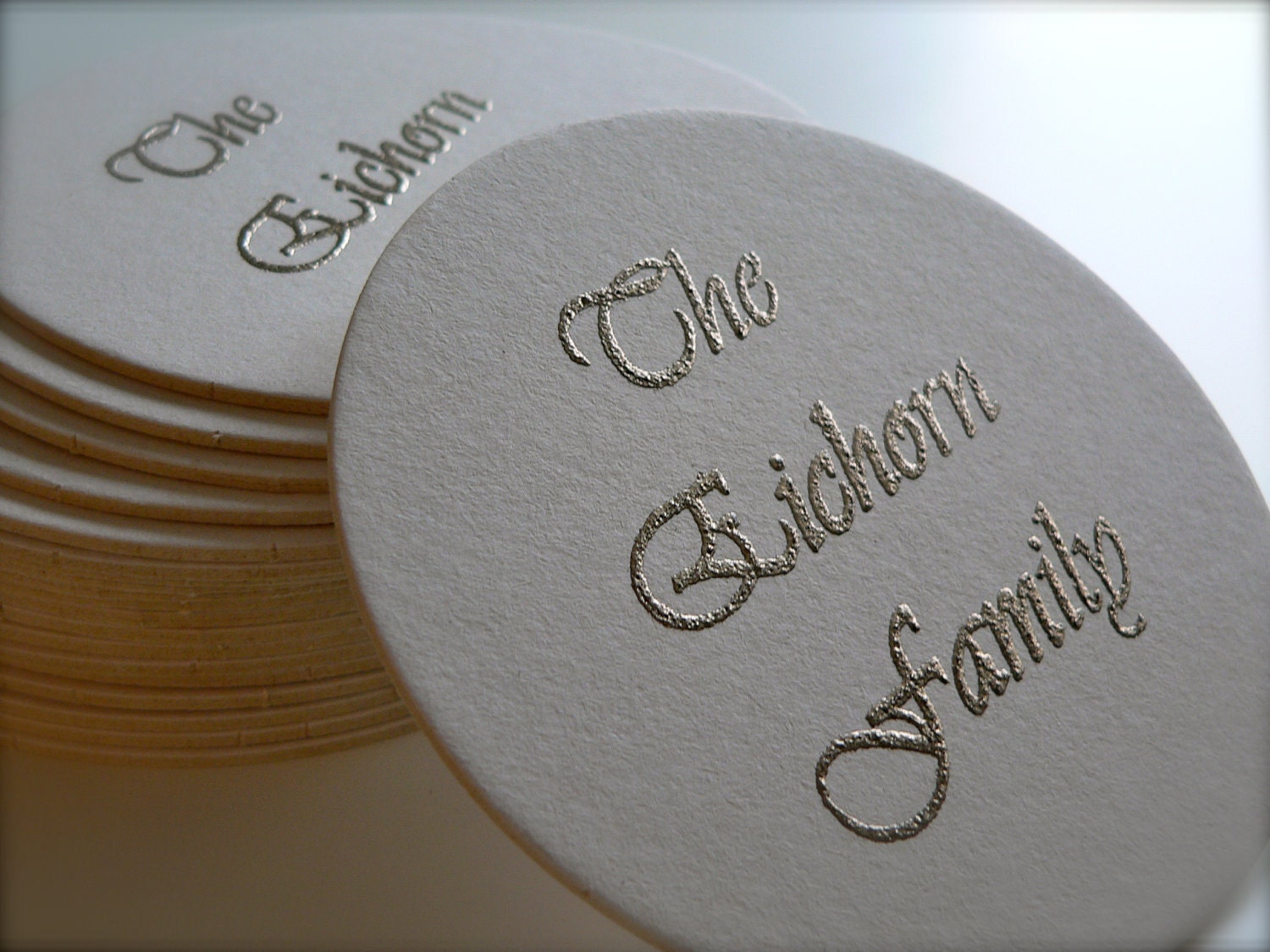 Custom Monogram Coasters set of 20