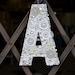 Vintage Elegance Letters