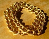 Chunky Gold  Chain Convertible Necklace