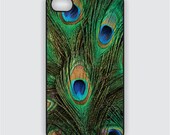 iPhone 4 Case - Peacock Feathers  -  iPhone Case, iPhone 4s Case, Cases for iPhone 4, Hard iPhone 4 Case, iPhone 4 Cover (i2027)