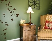 Falling Leaves Wall Decal -  Vinyl Wall Art Decal Sticker