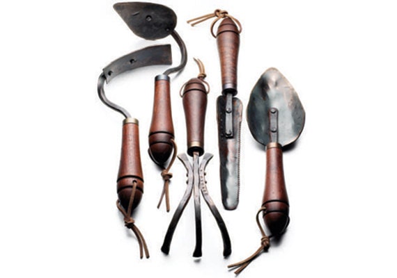 Gardening Gift Set , Hand Forged Garden Tools, Handcrafted in Bozeman, Montana - gardentools