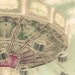 Carnival Ride - 5x7 photograph - Pastel Swings - fine art print - vintage photography - carnival - romantic -home decor- wedding gift