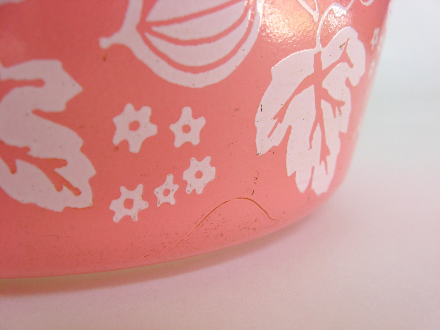 Vintage Pink "Gooseberry" Pyrex 6-Pc Casserole Set and Lids, Nesting Bowls Wedding Bridal Shower Gift