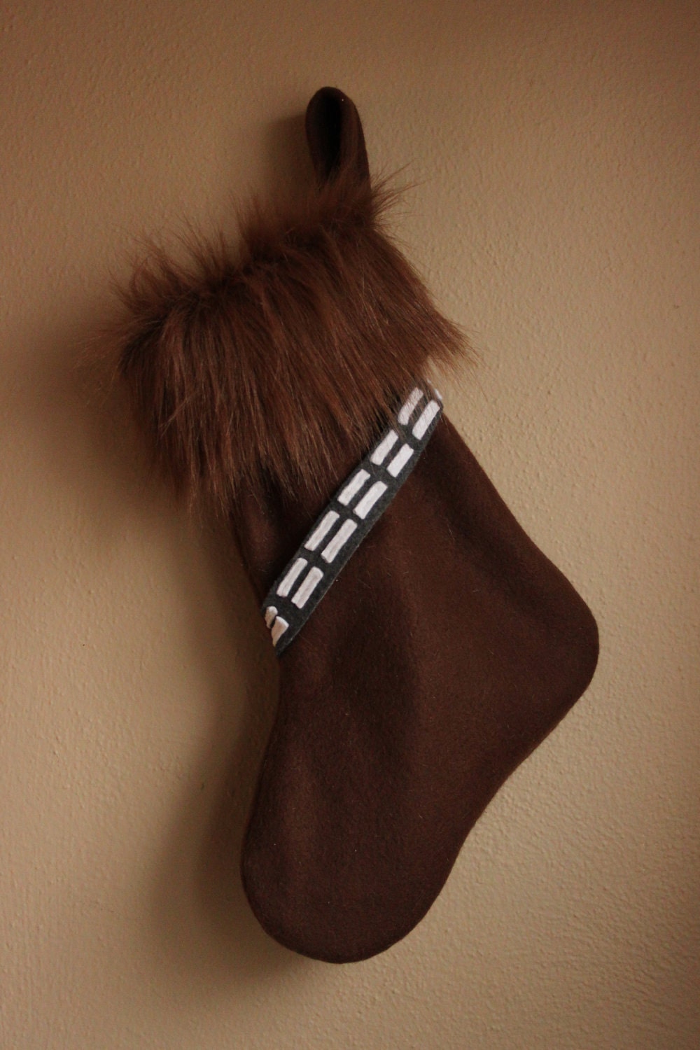 Wookiee Inspired Christmas stocking