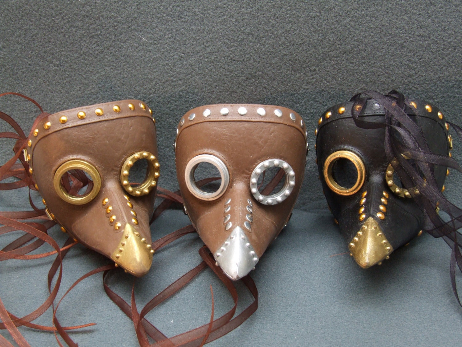 Steampunk Raven Mask
