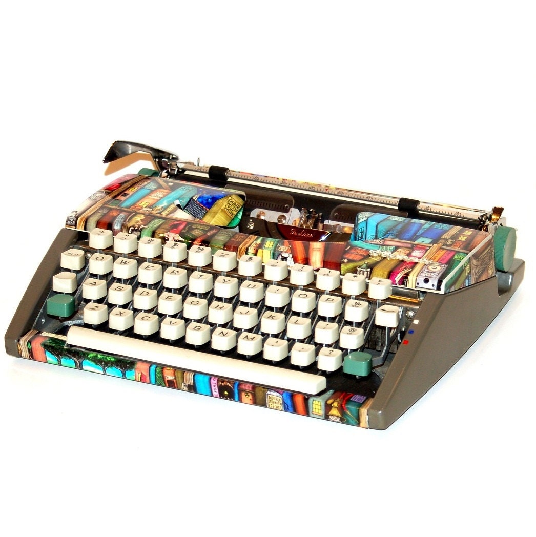 RESERVED FOR CLAIRE - Revitalized Olympia Typewriter "Shelf Life" Professionally Refurbished Portable & Two New Ribbons