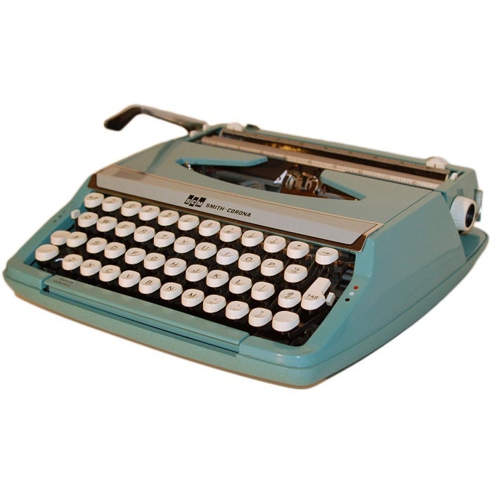 Revitalized Cursive Script Smith Corona Zephyr De Luxe Typewriter Professionally Refurbished Portable & Two New Ribbons
