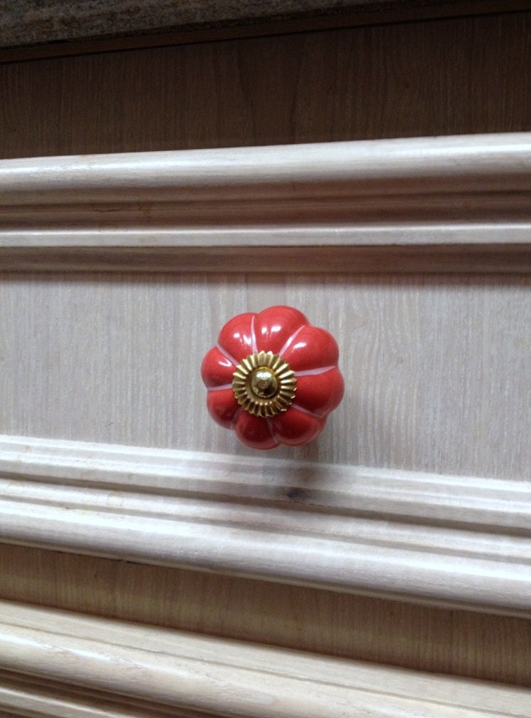 SALE - Grapefruit Burst Knob