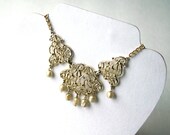 Vintage Statement Bib Necklace by Sarah Coventry