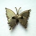 Metallic Butterfly Brooch