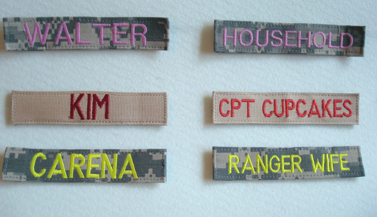 Military Name Tapes