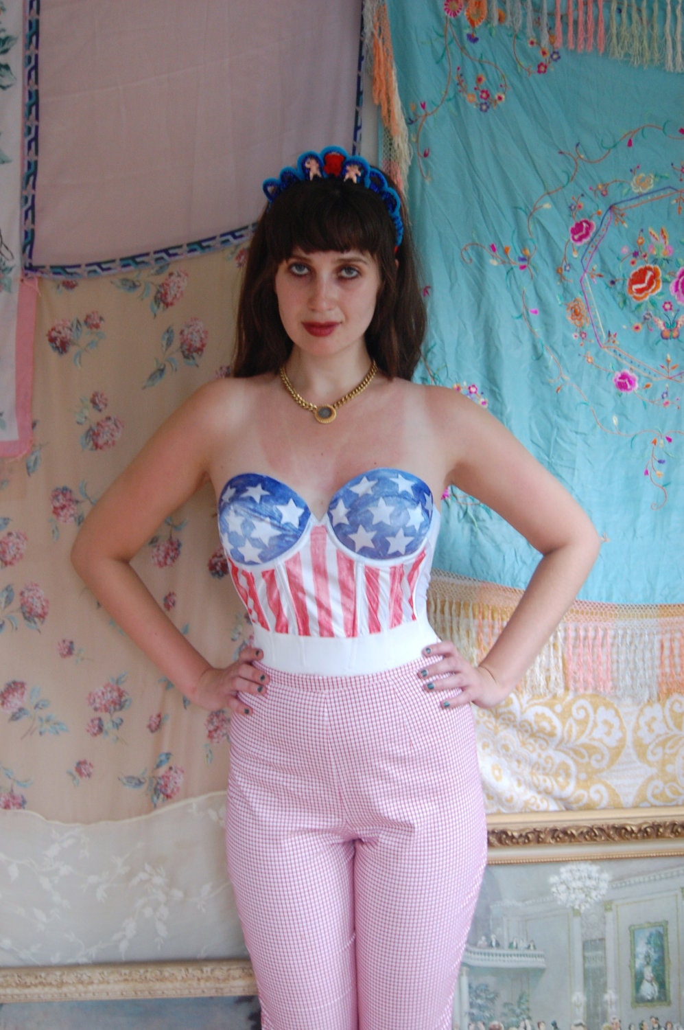 American Flag Bustier