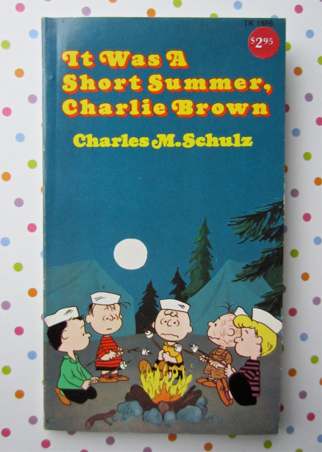 Vintage Children's Book: It Was A Short Summer Charlie Brown