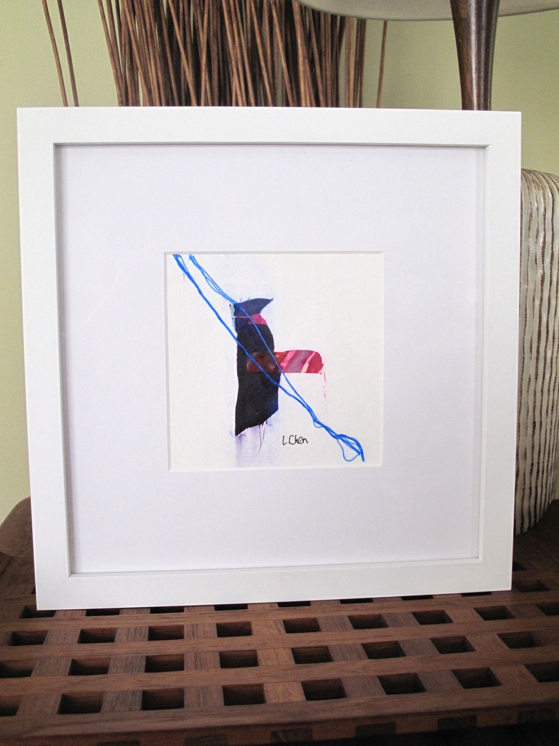 Amidst Bluestone-ORIGINAL FRAMED